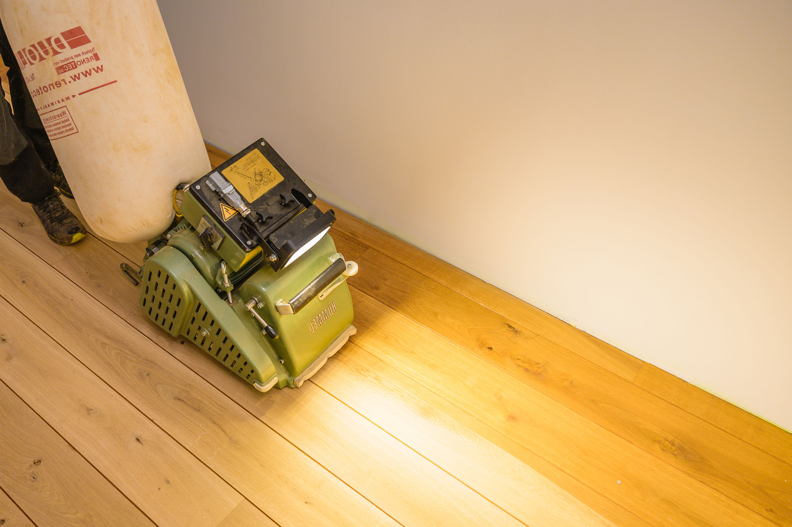 Woodstep parket schuren